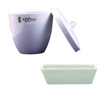 瓷坩埚和瓷方舟